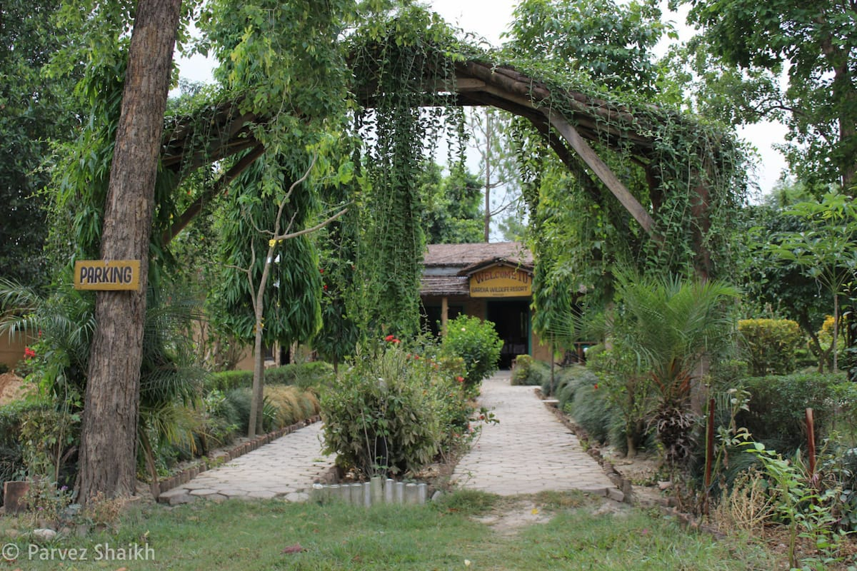 The Entrance of Bardia Wildlife Resort Nepal