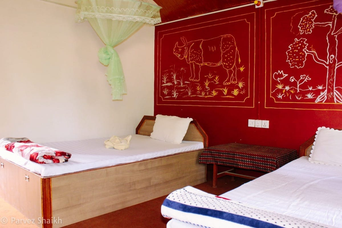 The Rhino Room at Bardia Wildlife Resort, Thakurdwara, Nepal