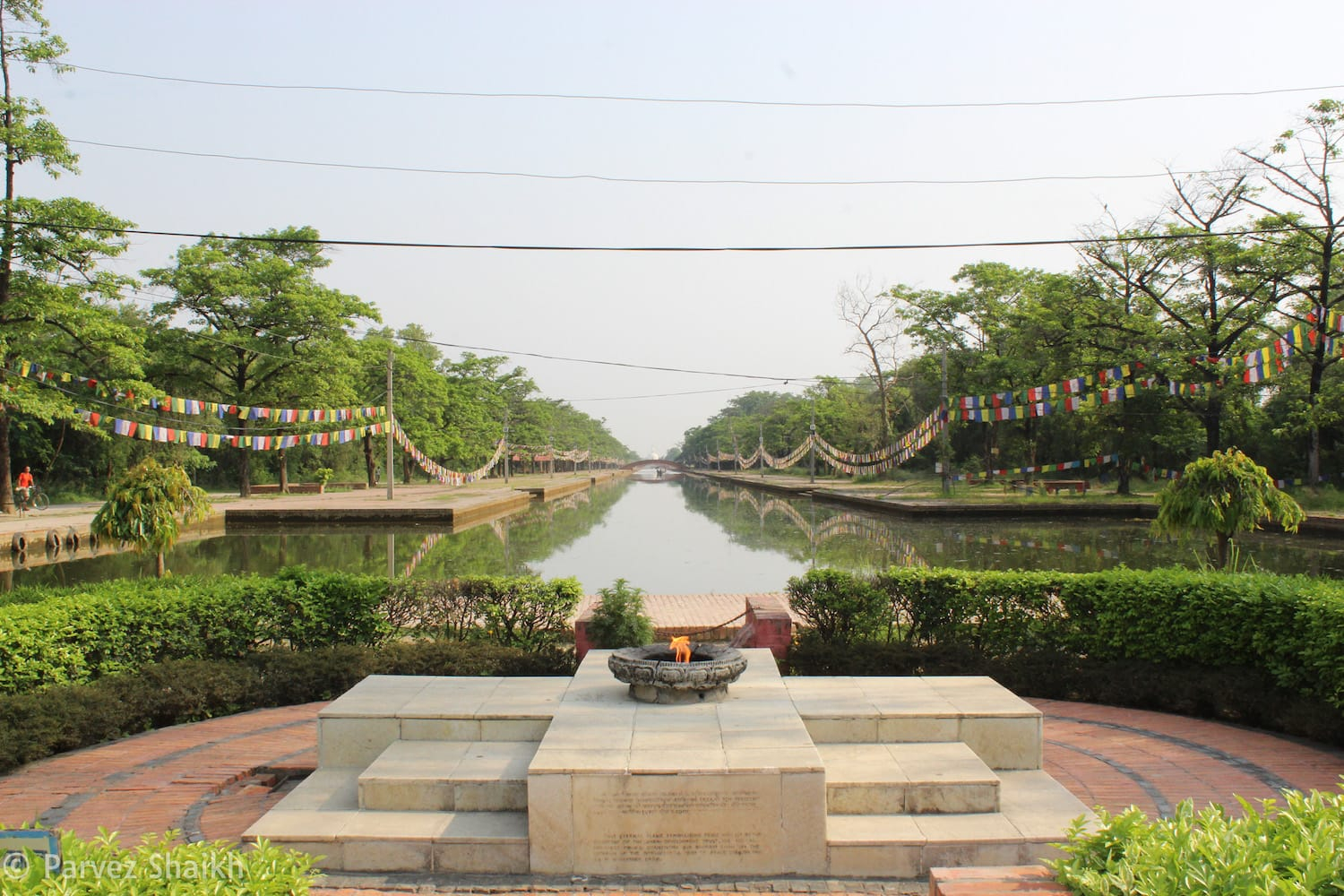 The Eternal Peace Flame Lumbini