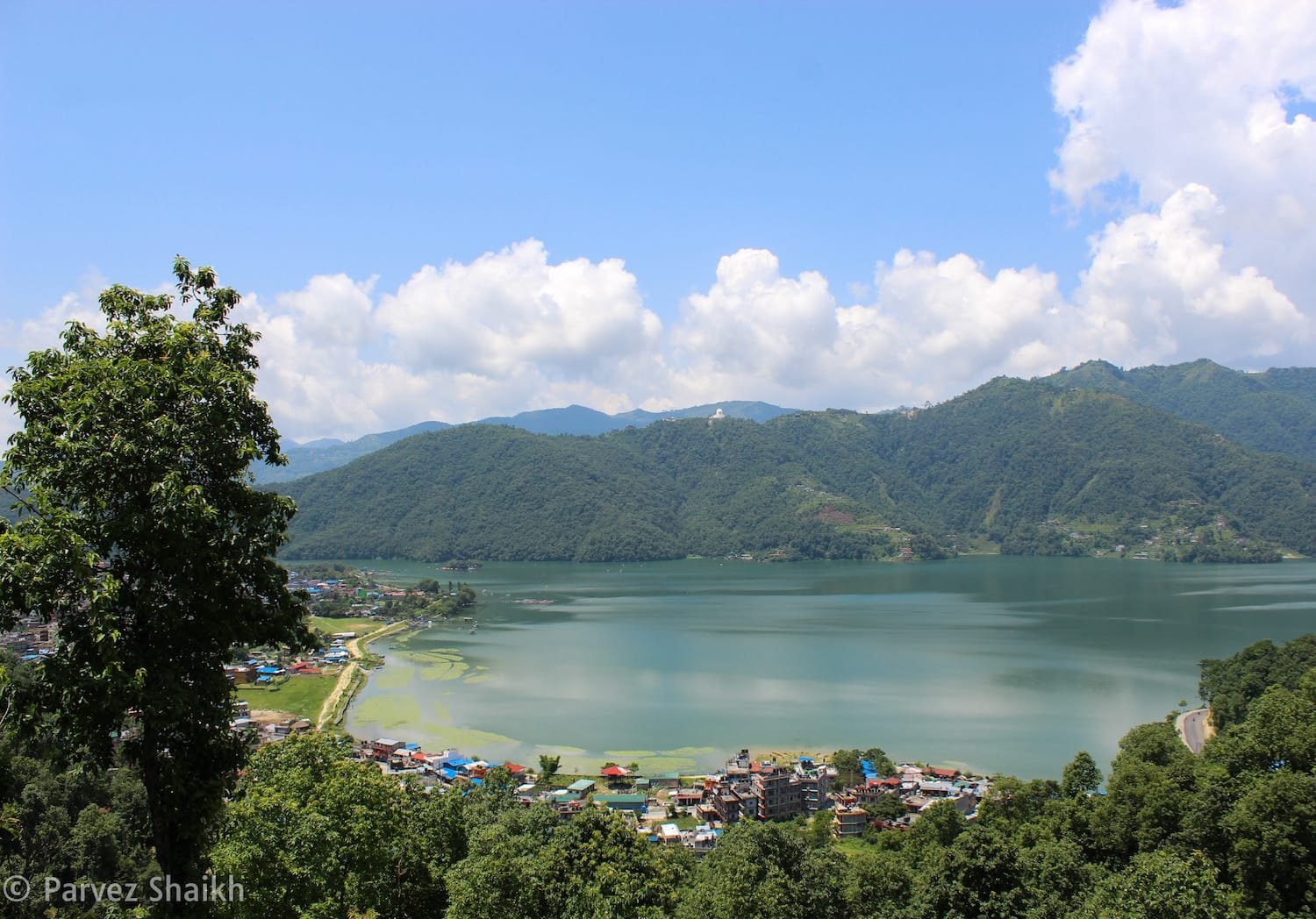 Phewa Lake As Seen from The Castle Resort Pokhara