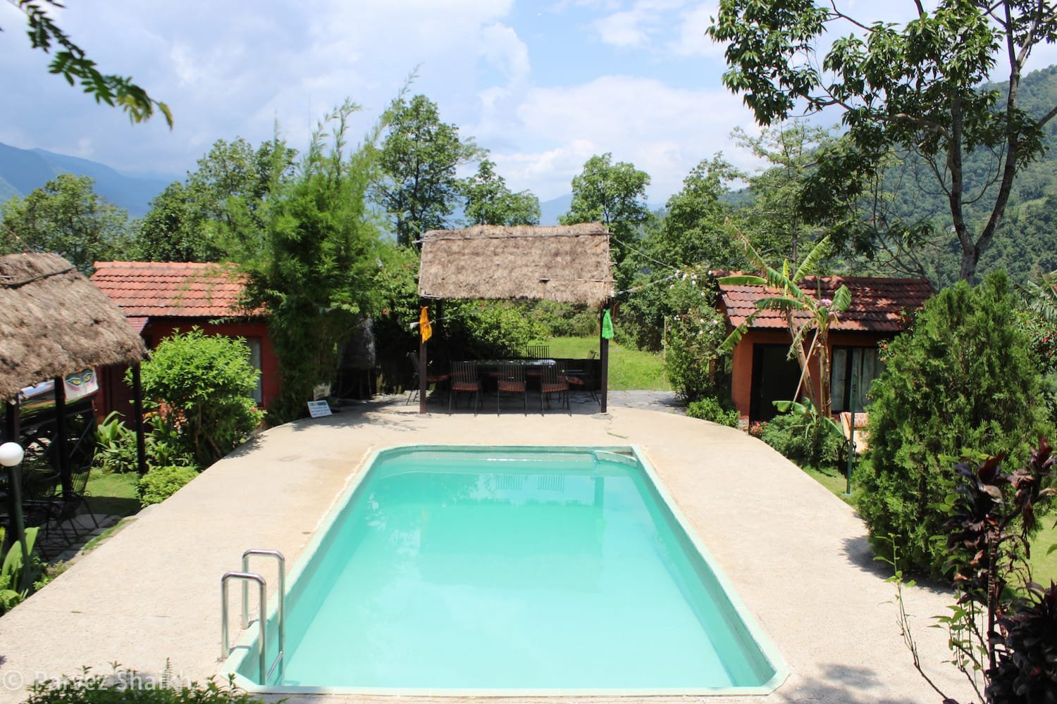 The Outdoor Pool at Castle Resort