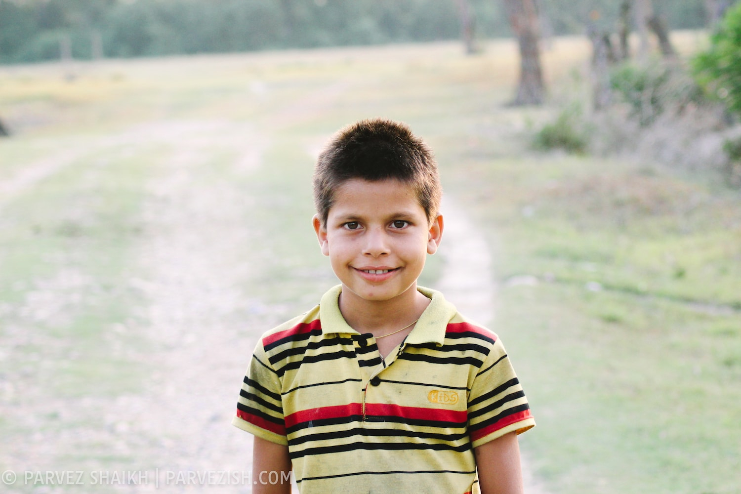 A Young Boy in Bardia Village, Nepal