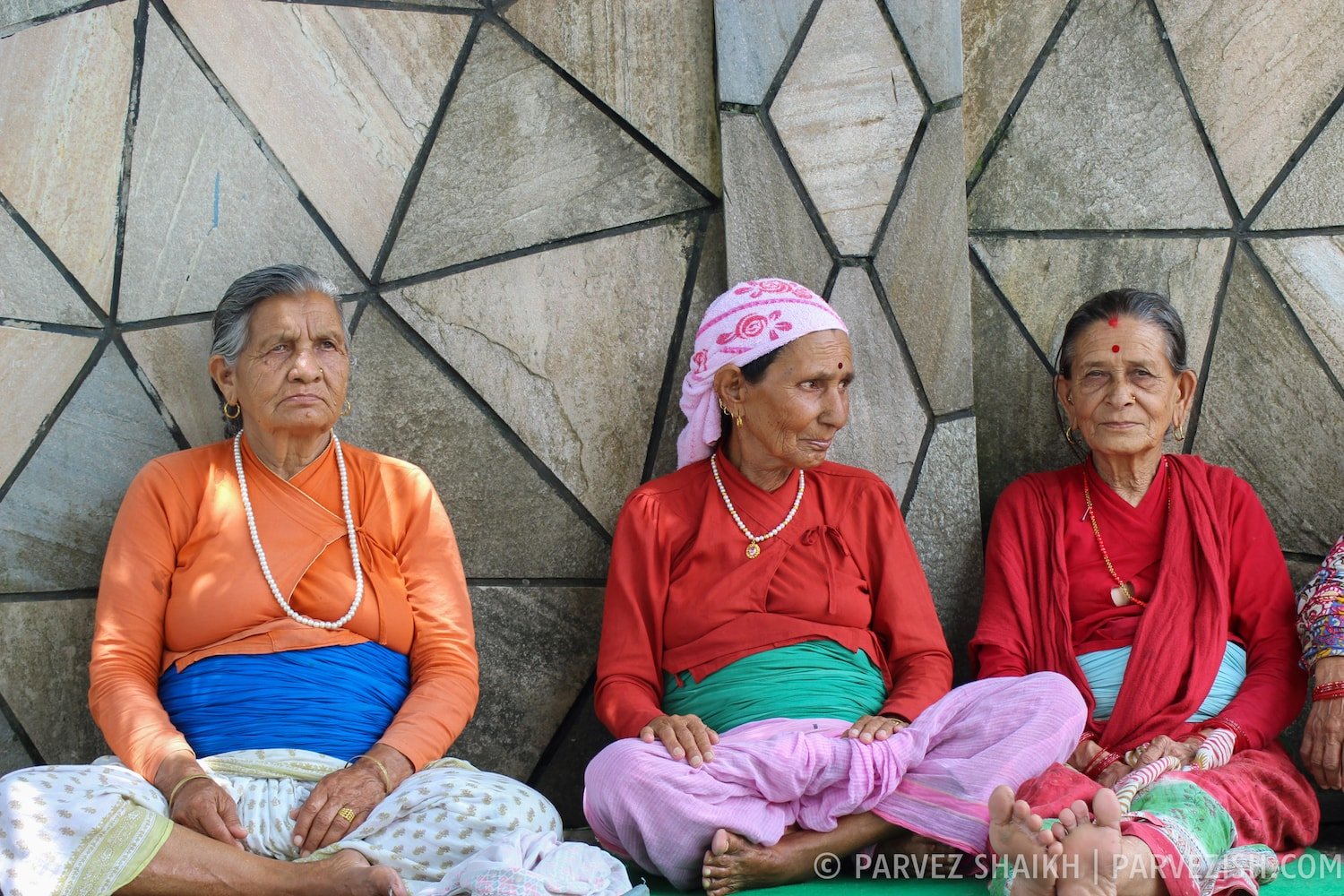 Nepali Old Ladies in Pokhara