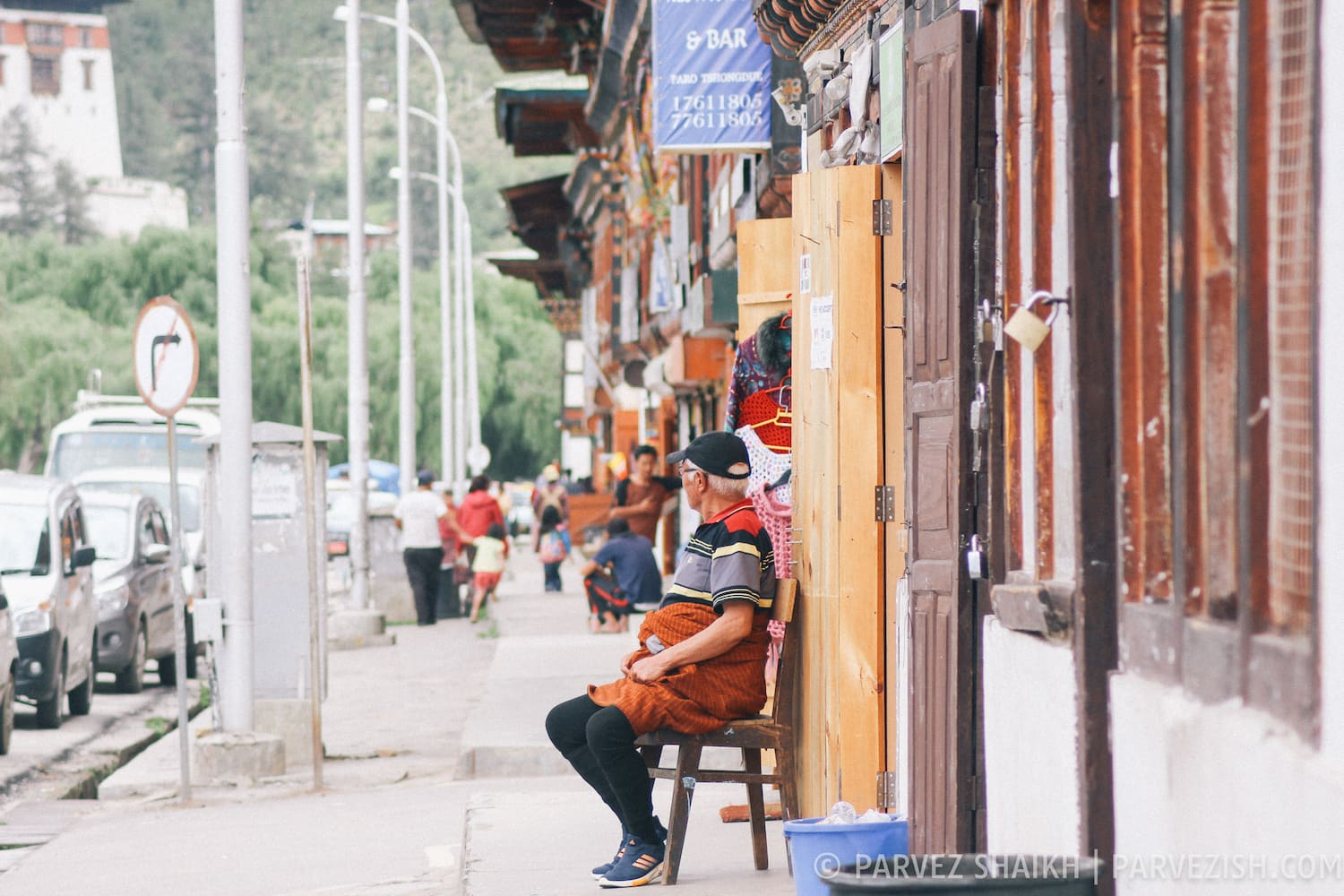 The Paro Town, Bhutan