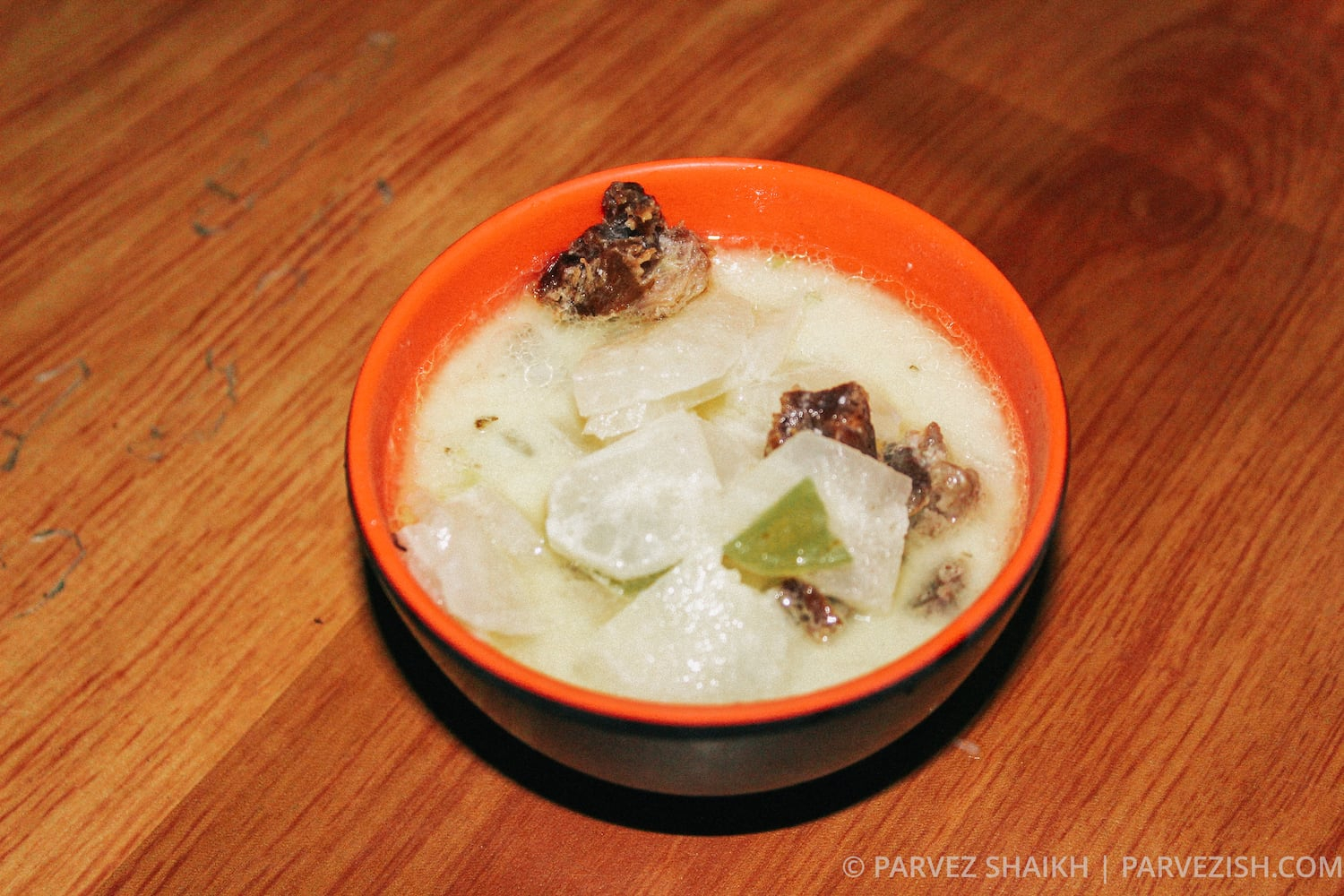 A Bowl of Shakam Paa - Bhutanese Food to Try