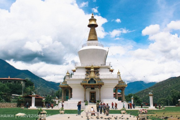 Memorial Chorten Thimphu Bhutan