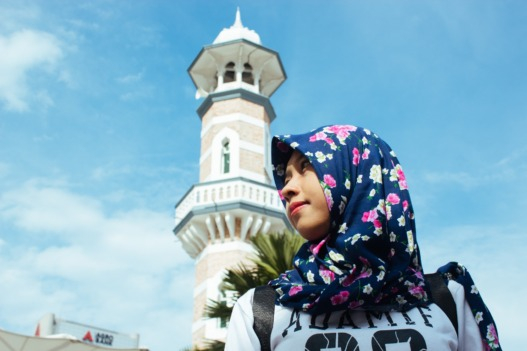 Celebrating Hari Raya at Masjid Jamek