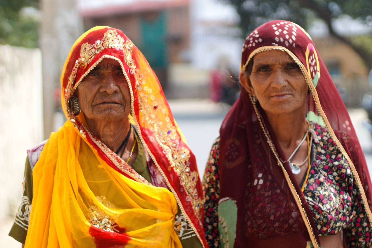 Two Ladies in Pushkar Rajasthan India