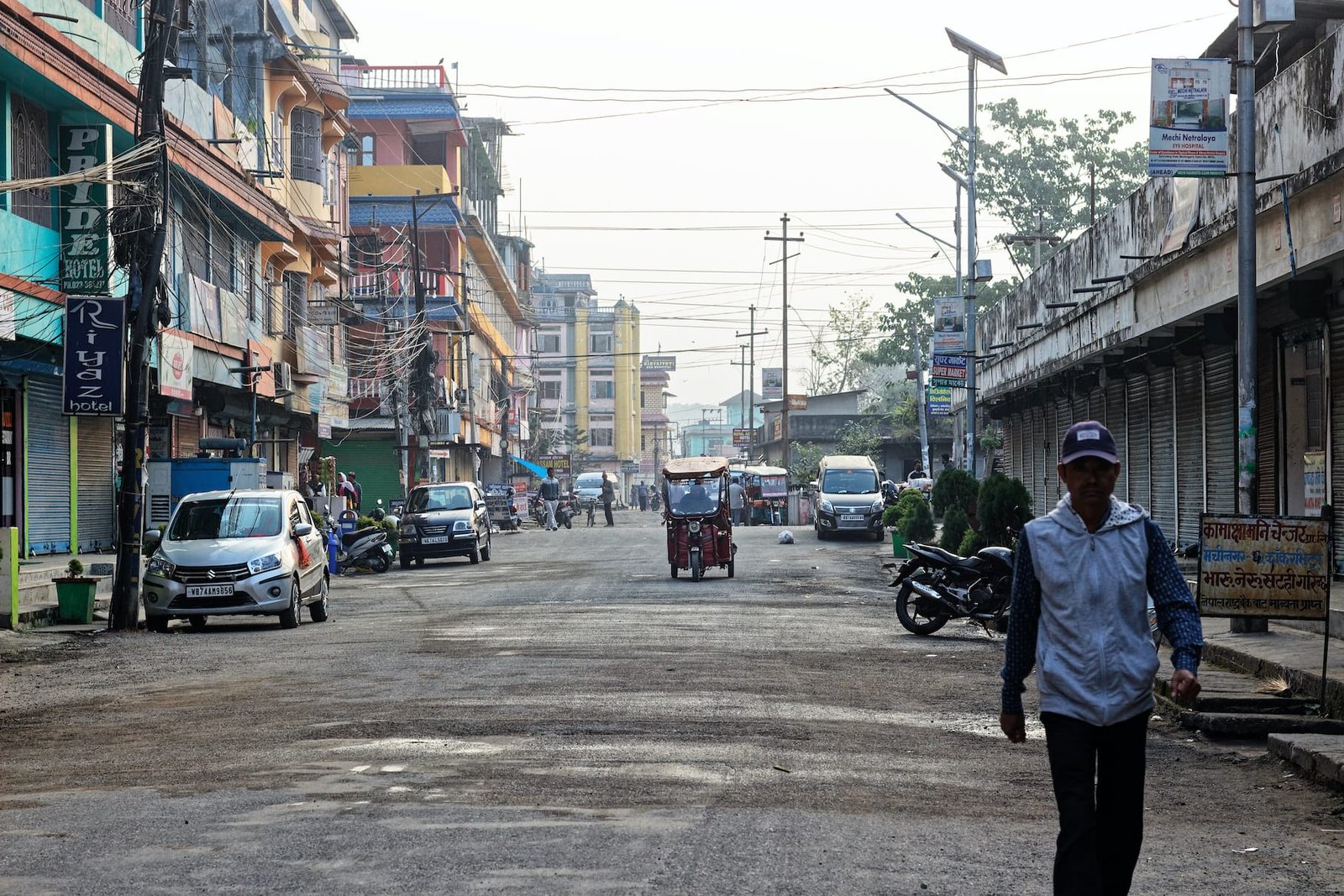 A Street in Kakarvitta Nepal