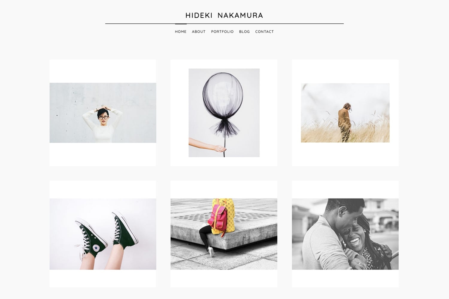 Nakamura - A beautiful WordPress Theme for Photographers