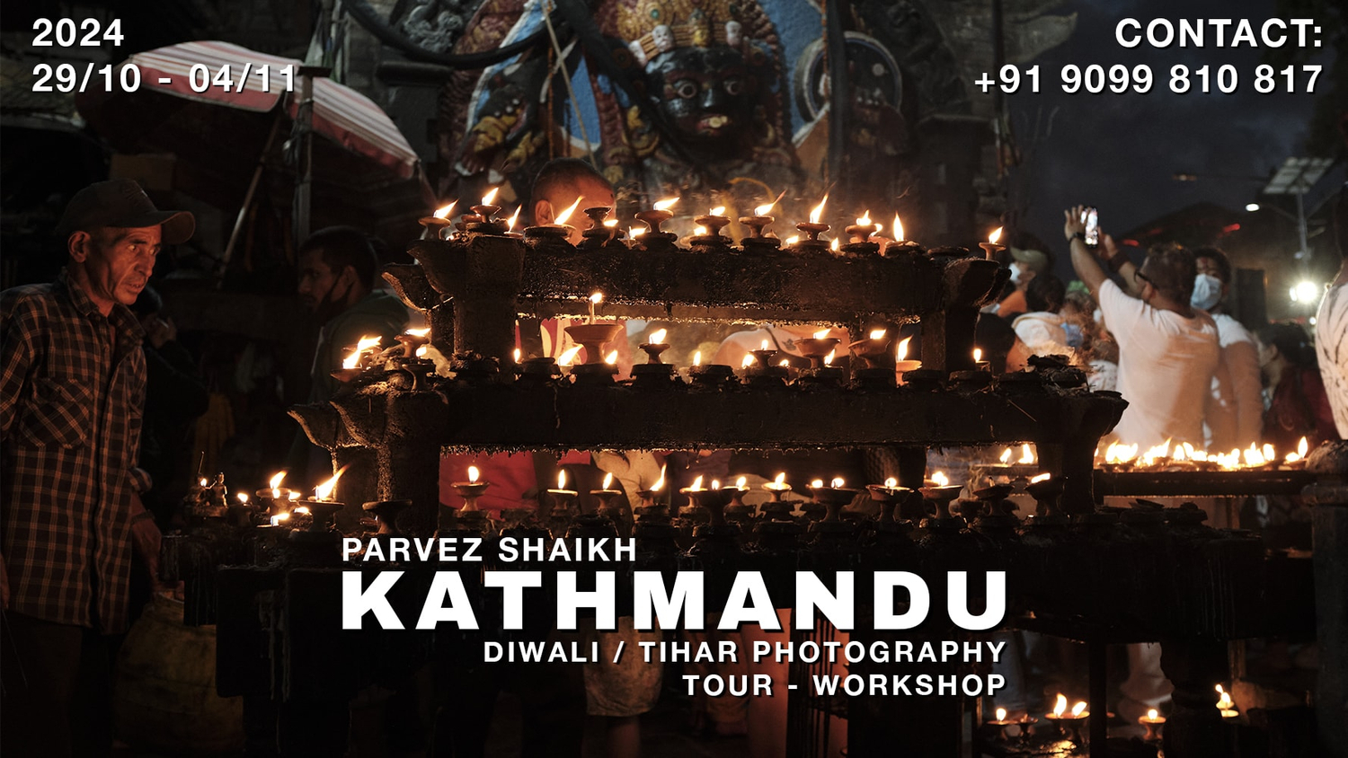 Kathmandu Photo Tour cum Workshop - Diwali/Tihar - 2024